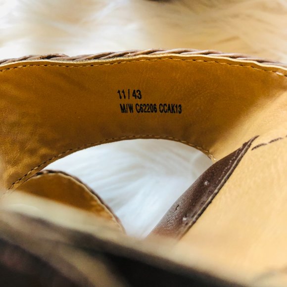 BOC Born Concept Brown Woven Wedge Sandals - Picture 10 of 10